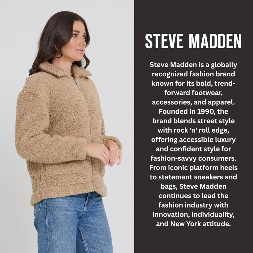 Jacket Women Sand Oversized Faux Winter Coats for Women Shearling Fleece Plus - Picture 7 of 7
